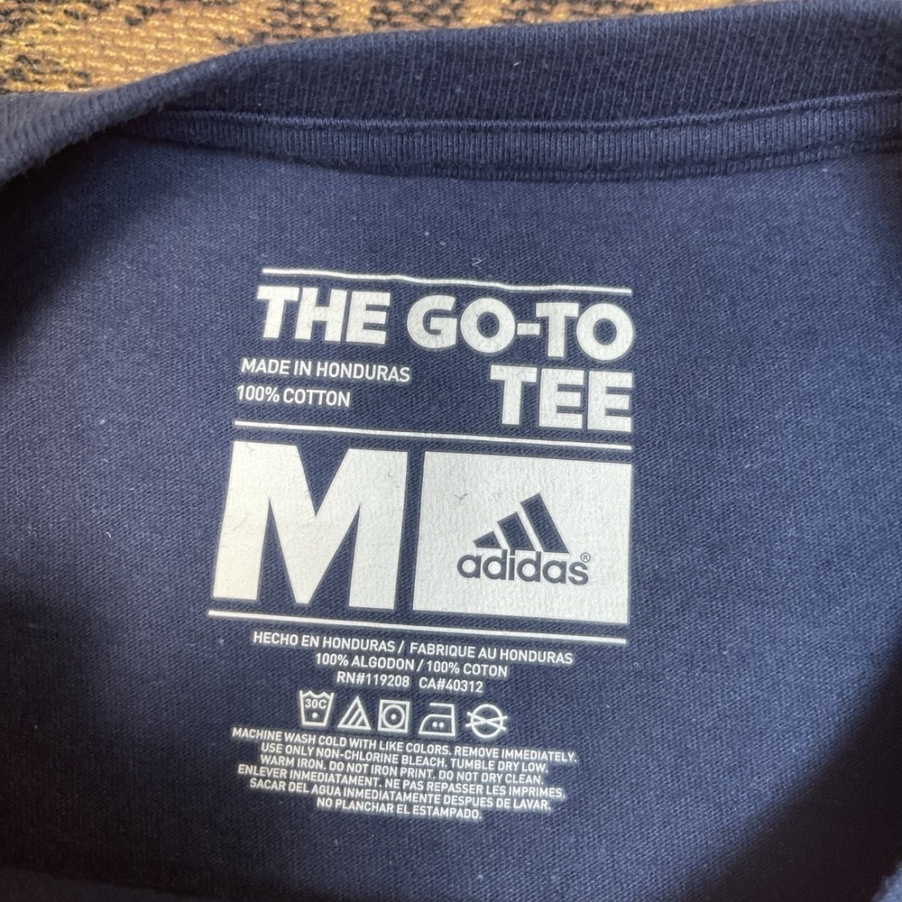 MLS Adidas New York Red Bulls TMC Translucent Shirt Mens Size Medium New Blue A - Picture 3 of 7